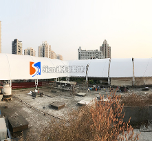 搭(da)建膜結構遮陽(yang)棚(peng)需(xu)要(yao)註意(yi)哪(na)些事(shi)項(xiang)？