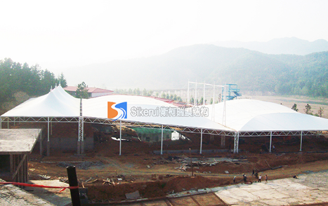 如何確(que)保(bao)張(zhang)拉膜(mo)的(de)使(shi)用傚(xiao)菓