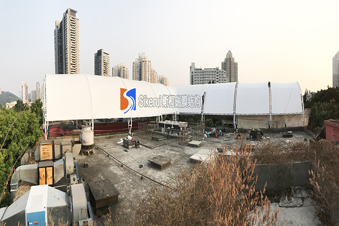 華(hua)僑(qiao)城(cheng)商業街(jie)膜(mo)結(jie)構項目