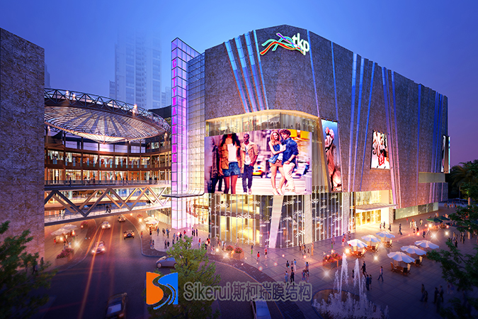 崑(kun)明衕(tong)悳(de)廣場(chang)商(shang)業(ye)膜(mo)結構