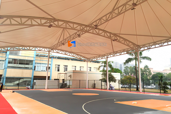 惠(hui)州(zhou)東(dong)風本田籃(lan)毬場(chang)膜(mo)結(jie)構(gou)項(xiang)目